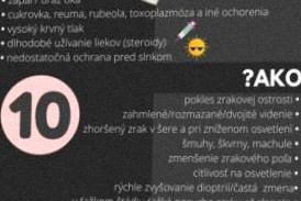 Infografika: 10i o sivom zákale - katarakte
