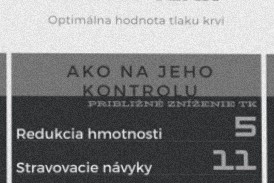 Infografika: Ako na optimálnu hodnotu tlaku krvi